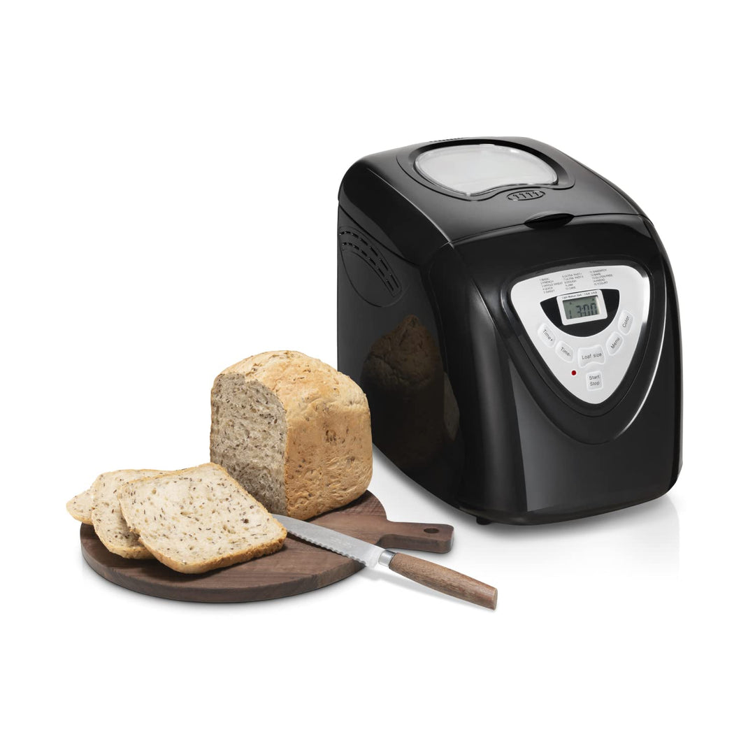 Princess 152009 Brotbackautomat Brotbackmaschine, 15 Programme und Glutenfrei Backprogramm, bis 900