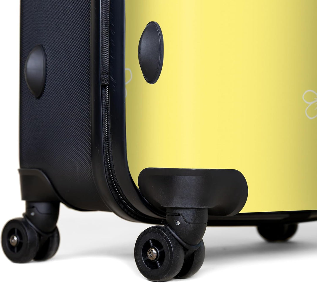 Koffer XL Gross 77x51.5x28 cm Reisekoffer mit Rollen Leicht Trolley grosser Hartschalenkoffer Rollko