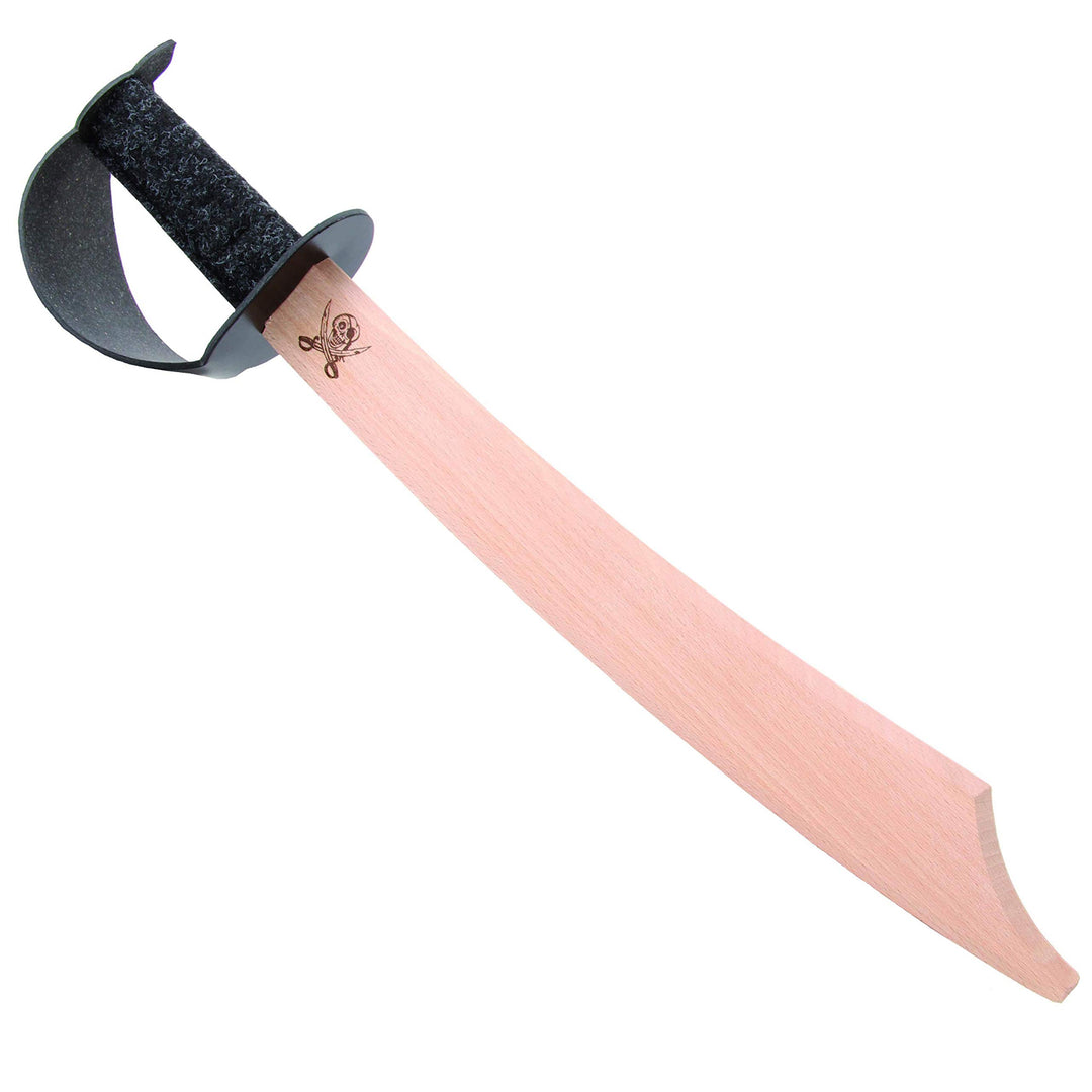 V A H - Stabiler Piratensäbel, 45cm Länge aus Buche-Echtholz [Geschichte spielend erleben | echtes H