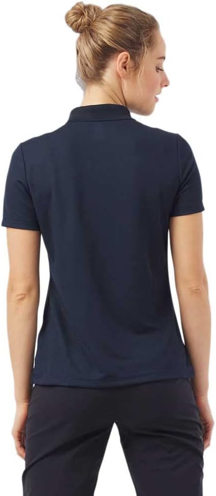 Odlo Damen F-Dry Kurzarm Polo Shirt, XS Dark Sapphire