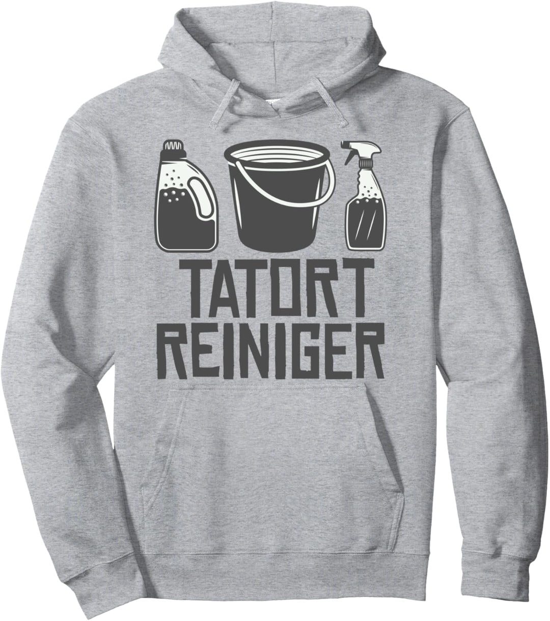 Fasching & Karneval Tatort Reiniger Pullover Hoodie