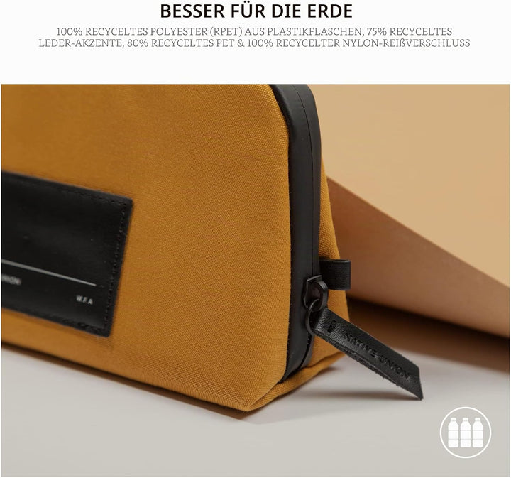 Native Union W.F.A Tech Organisator - Minimalistische Reisetasche aus recycelten Materialien für die