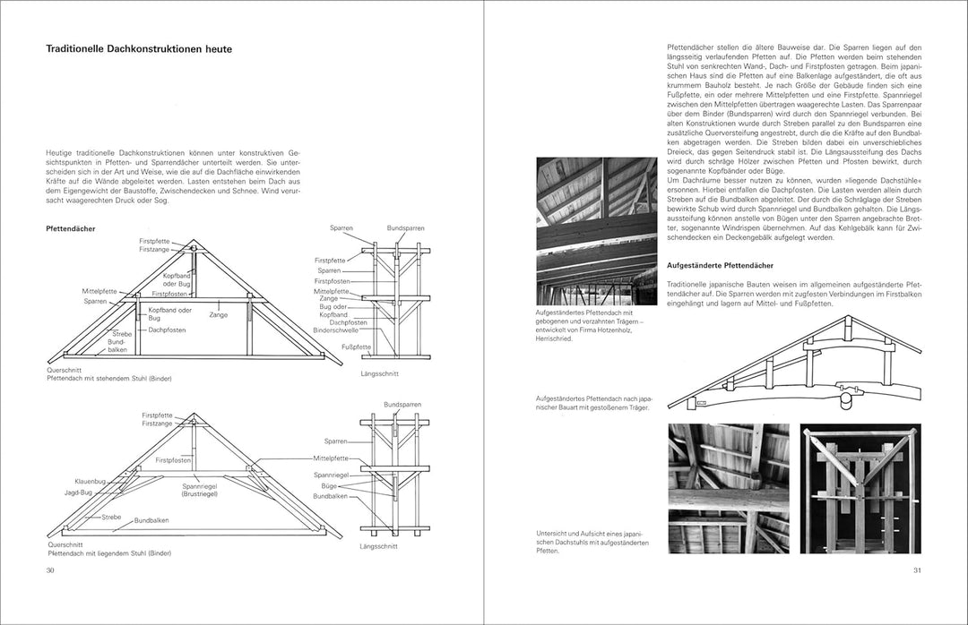 Holzverbindungen: Gegenüberstellungen japanischer und europäischer Lösungen, Gebundenes Buch