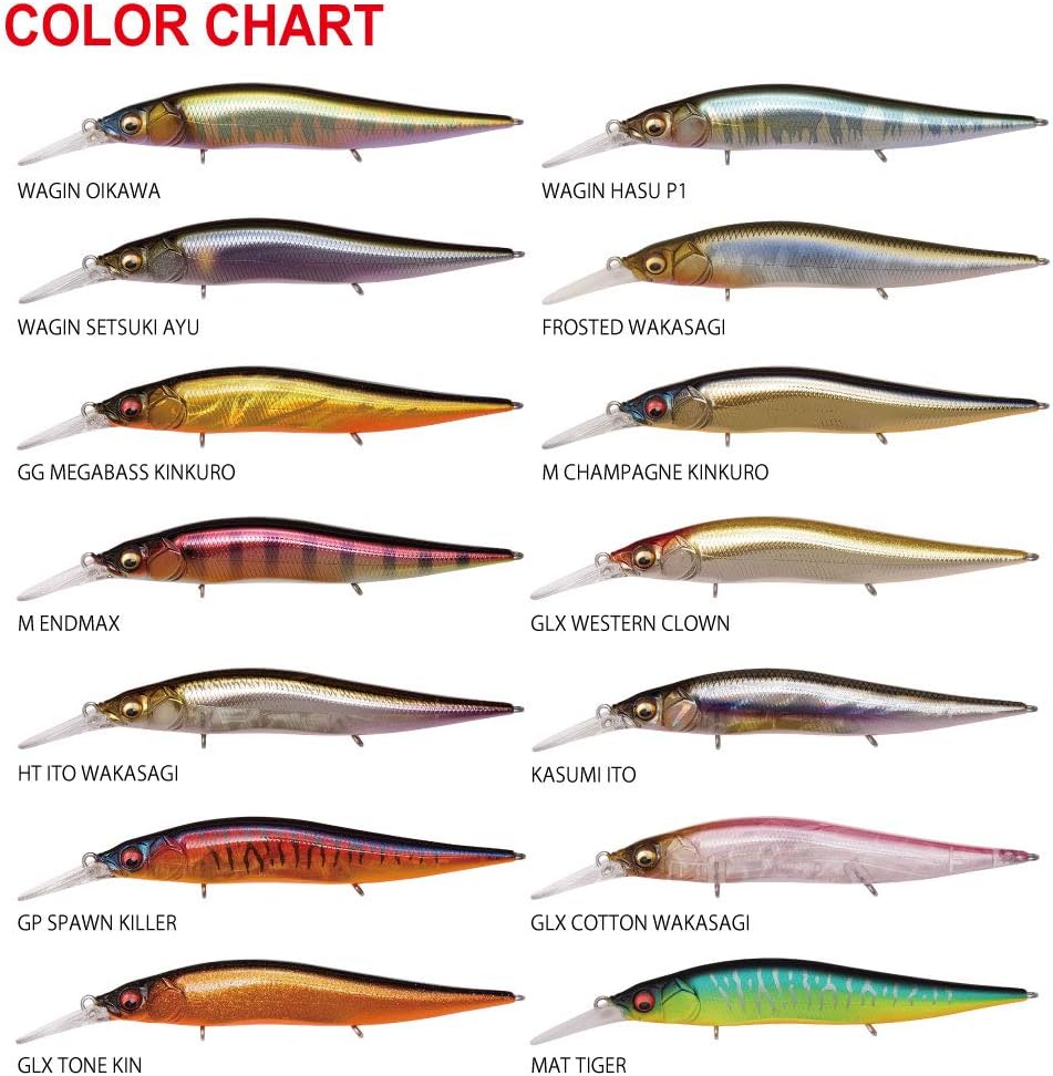 Megabass Vision OneTen +1 Jr Wobbler Jerkbait 9,8cm 10,6g Kasumi Ito, Kasumi Ito