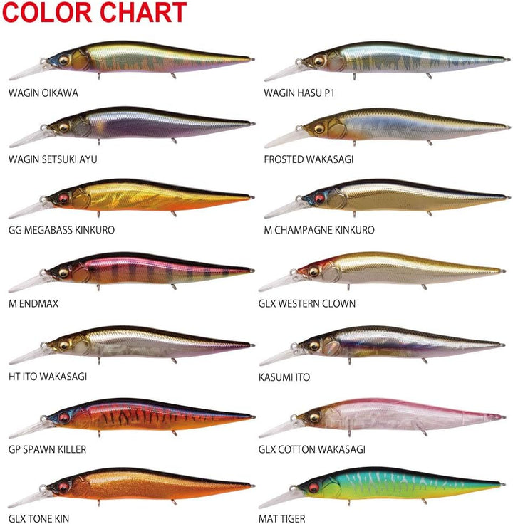 Megabass Vision OneTen +1 Jr Wobbler Jerkbait 9,8cm 10,6g Kasumi Ito, Kasumi Ito