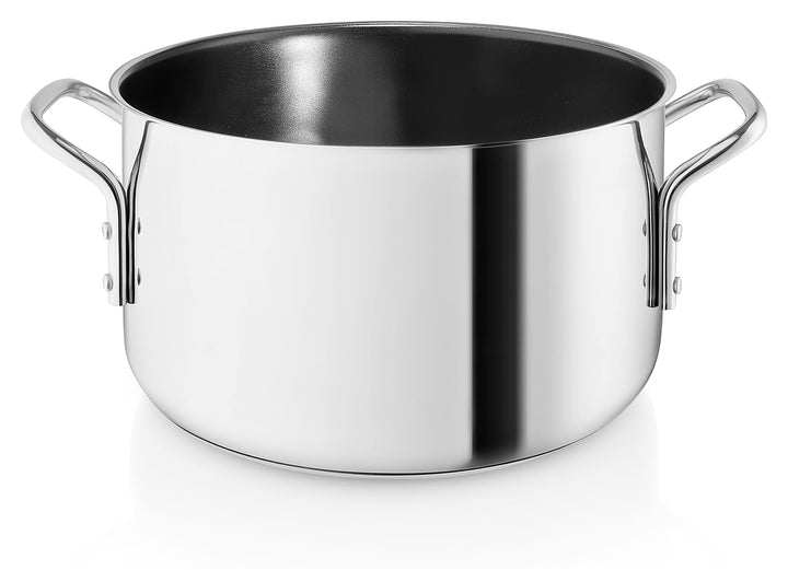 Eva-Trio | Topf 3,6l keramischer | Hitzebeständig bis 400 ˚C | Edelstahl mit Ceramic