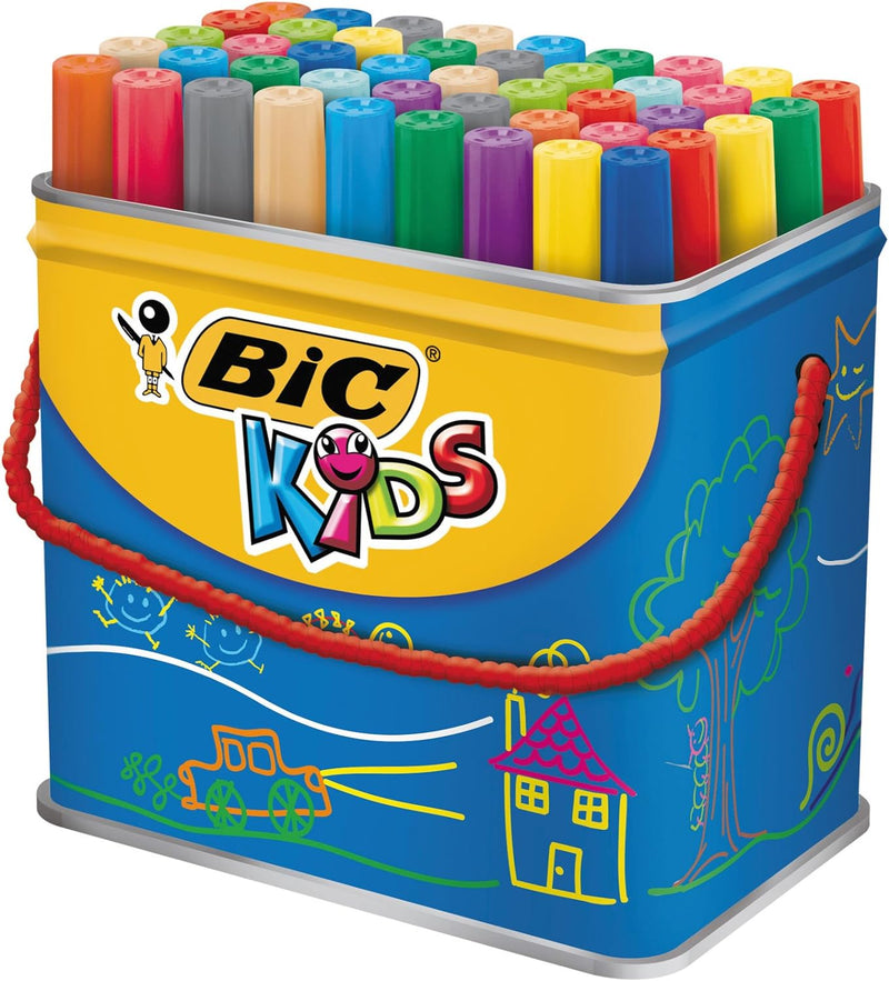 BIC KiDS Visa Couleur XL, Trommel mit 48 Stück 1 stück (48er Pack), 1 stück (48er Pack)