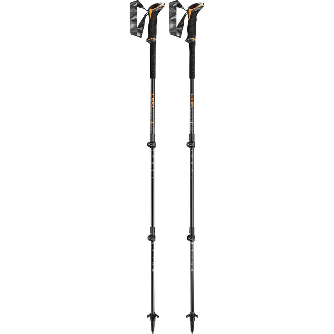 LEKI Makalu Lite Stöcke orange-black-dark anthracite 100 - 135 cm, orange-black-dark anthracite 100
