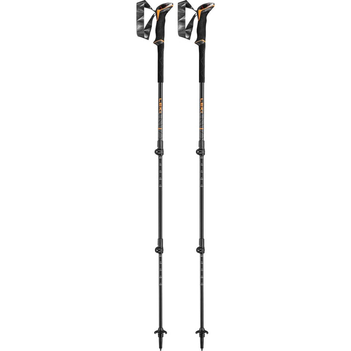 LEKI Makalu Lite Stöcke orange-black-dark anthracite 100 - 135 cm, orange-black-dark anthracite 100