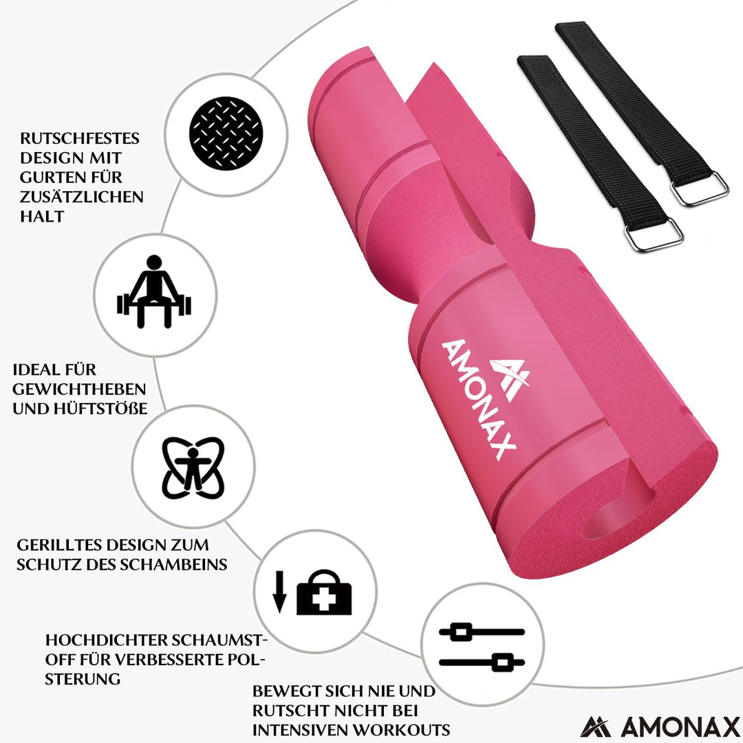 Amonax langhantel polster, extra dicke nackenpolster langhantel- Barbell Pad nackenschutz für hip th