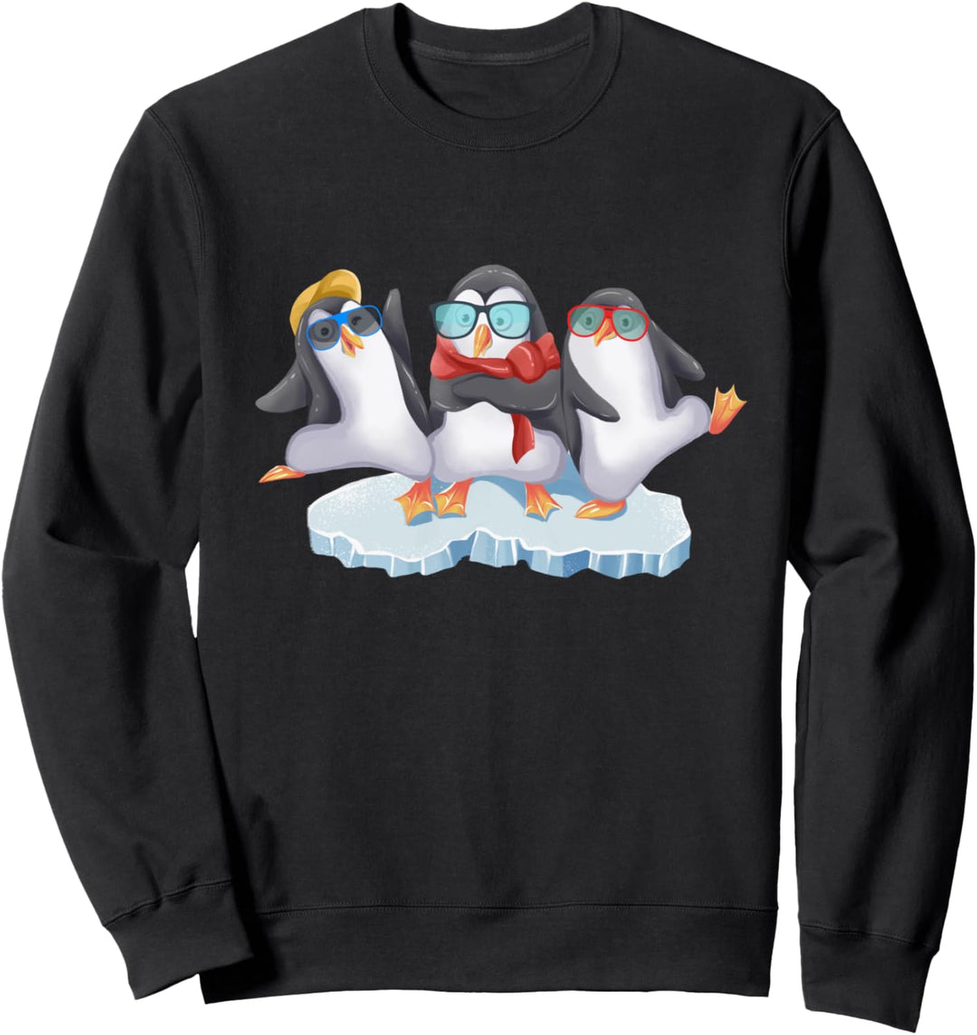 Pinguin Squad Penguin Partner Team Gruppen Partnerlook Sweatshirt