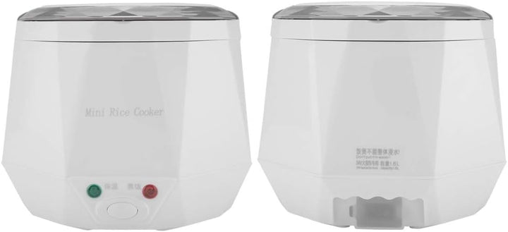 Elektrischer Reiskocher, Elektrischer tragbarer multifunktionaler Reiskocher Dampfgarer für LKW 1,6