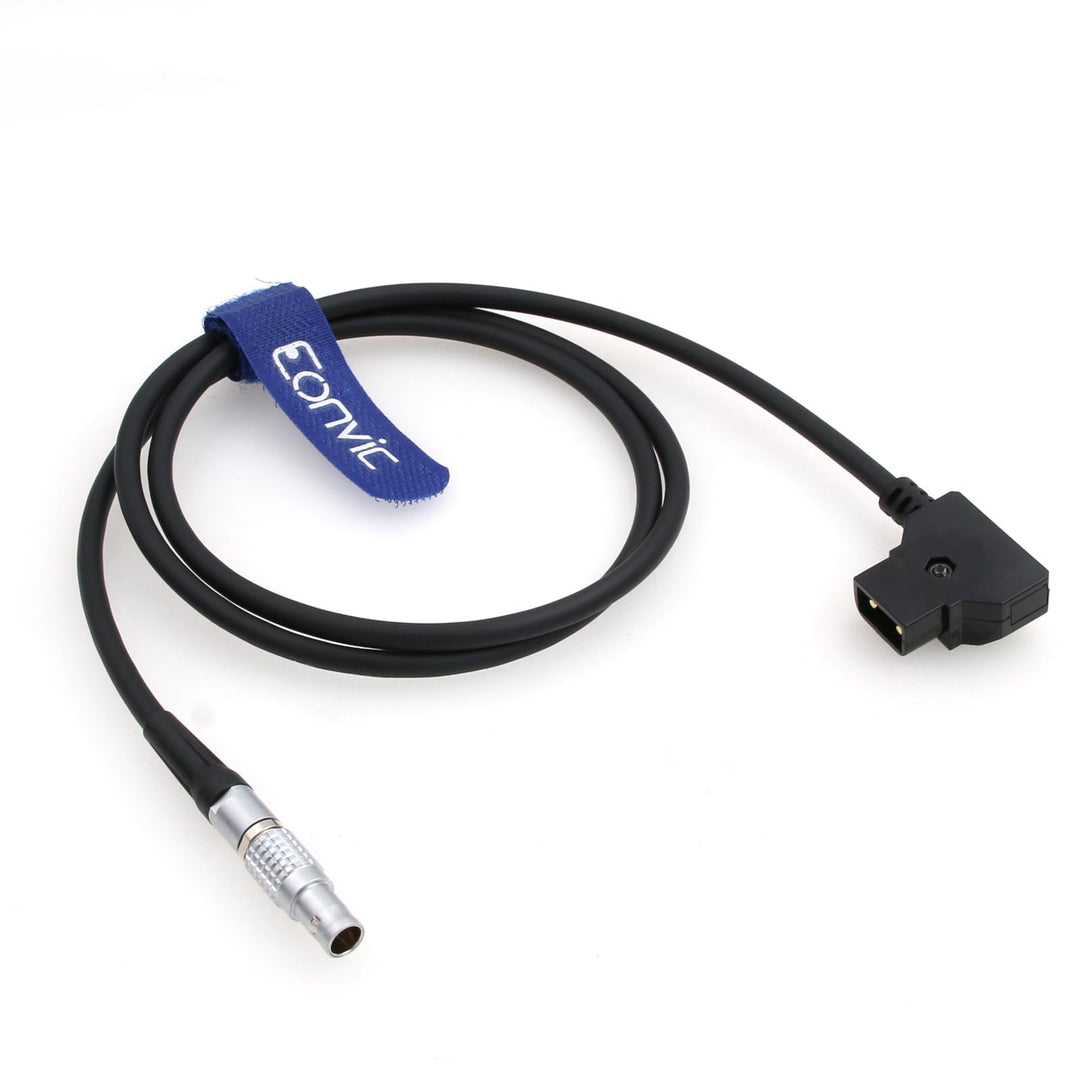 EONVIC D-TAP to 2Pin Terradek ARRI RED Paralinx Preston Power Cable (2Pin Cable 1M), 2Pin Cable 1M