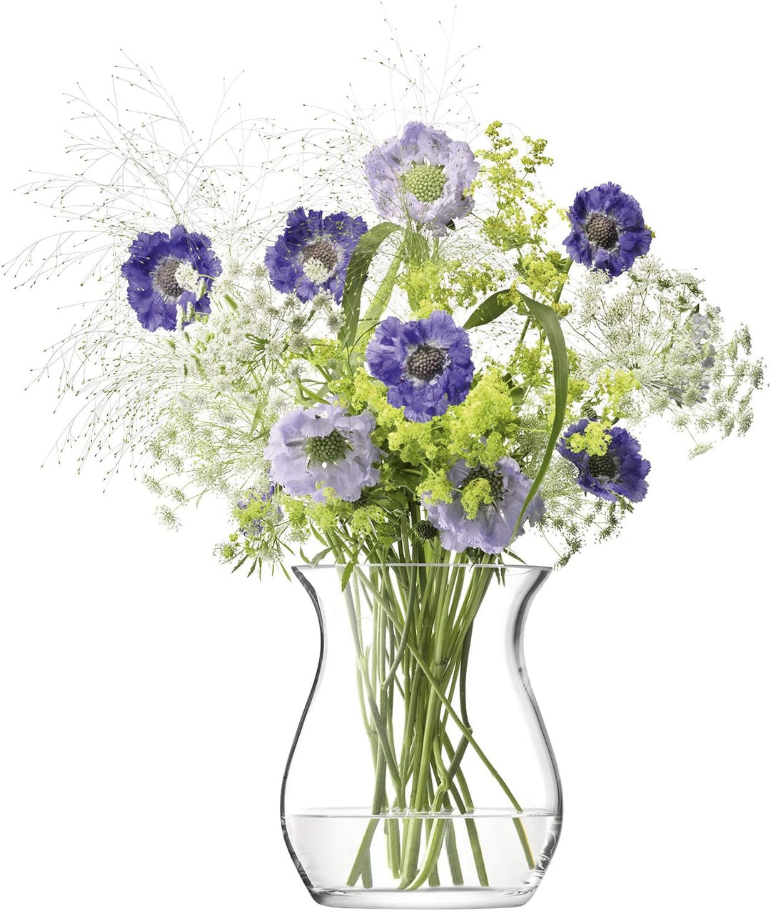 LSA Flower Offene Posy Vase H23cm Klar Posy H23cm, Posy H23cm