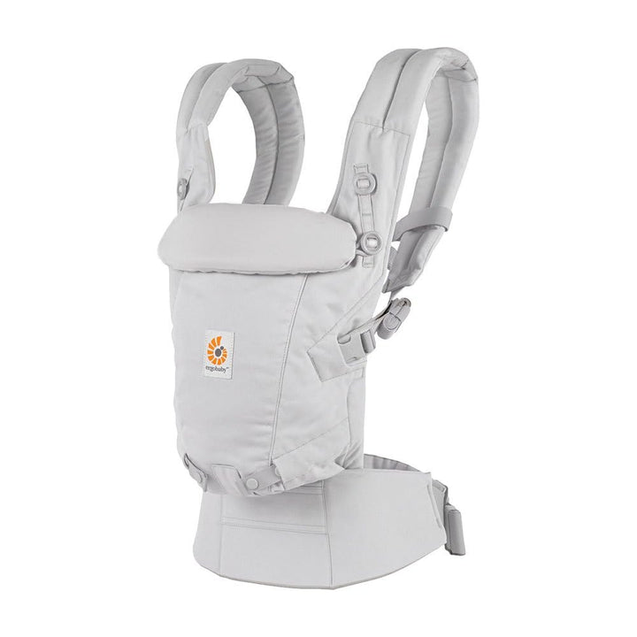 Ergobaby Adapt Babytrage für Neugeborene ab Geburt, 3-Positionen SoftTouch Cotton Ergonomische Babyb