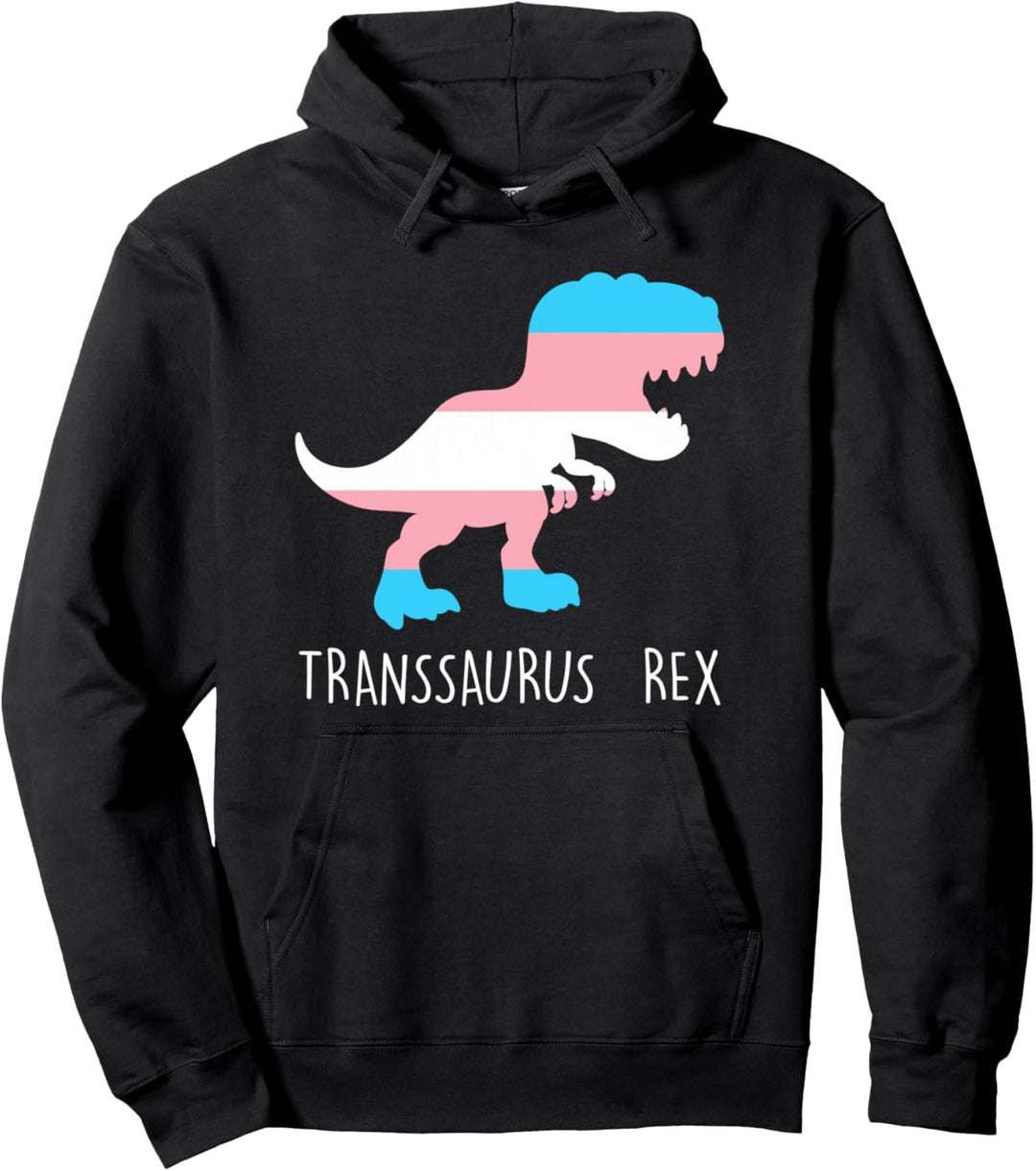 Transsaurus Rex Transgender Pullover Hoodie