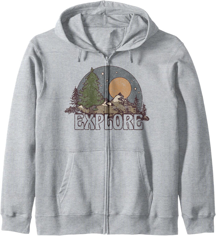 Trendy Explore Outdoors Kapuzenjacke