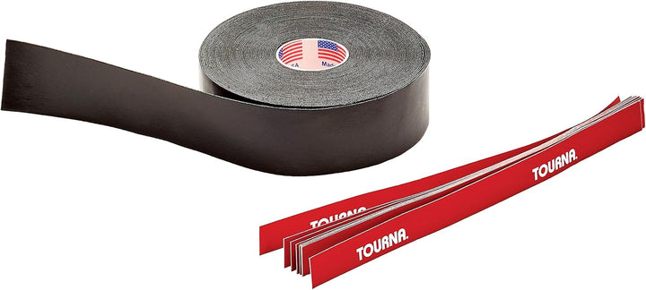 Tourna Mega Tac Extra Tacky Overgrip, 10-Pack 10-Pack Schwarz, 10-Pack Schwarz