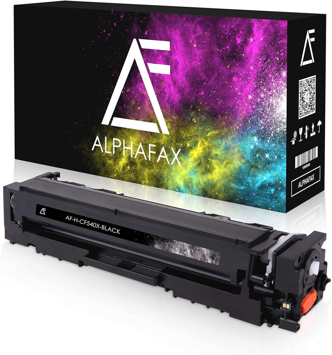 Alphafax XL Toner ersetzt HP 203X CF540X Schwarz