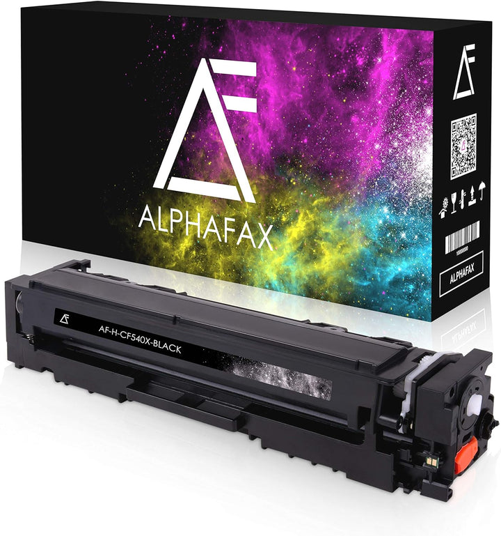 Alphafax XL Toner ersetzt HP 203X CF540X Schwarz