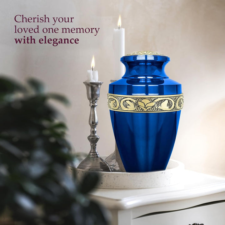 Serenity Collection Mini-Urne für Erwachsene und kleine Erinnerungsstücke für die Asche, klassischer