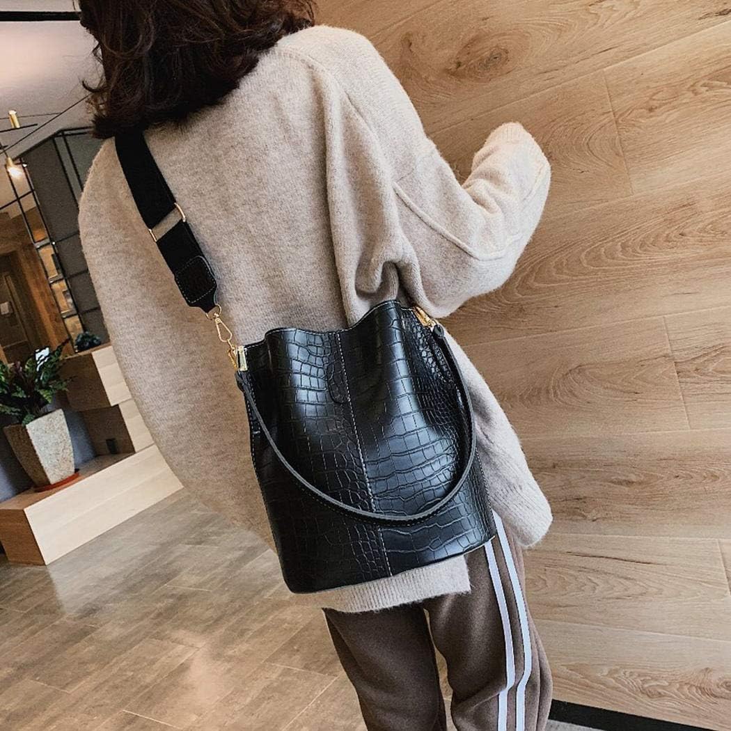 BUKESIYI Damen Tasche Umhängetasche Handtasche Frauen Klein Schultertasche Weekender Lack PU Leder C