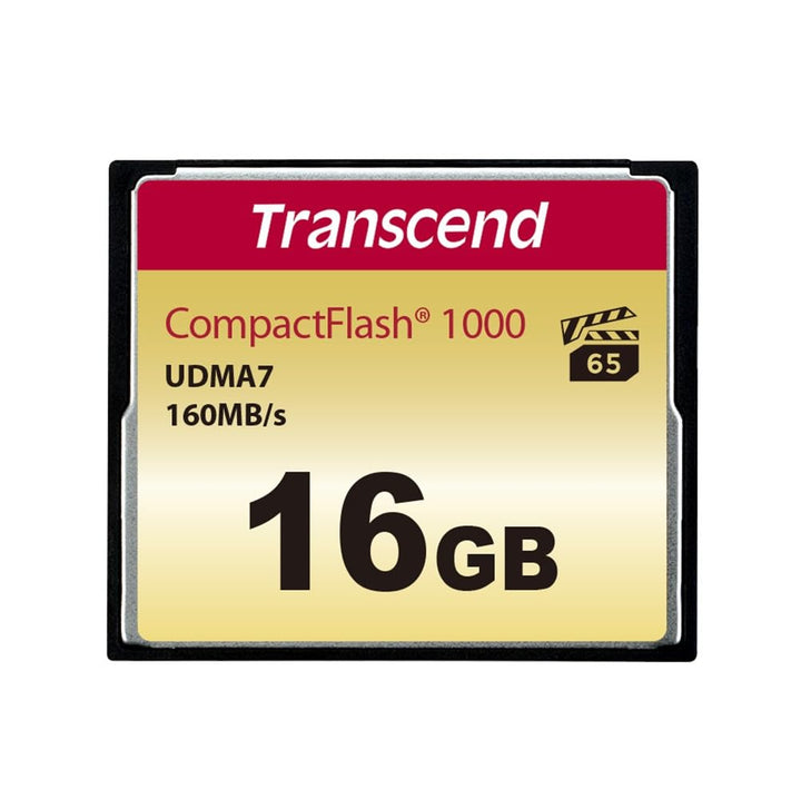 Transcend 16GB CompactFlash 1000 Speicherkarte TS16GCF1000 16GB CF1066X, 16GB CF1066X
