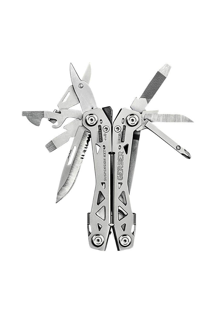 Gerber Multifunktionswerkzeug mit Taschenclip und 15 Funktionen, Suspension NXT Multi-tool, 31-00368