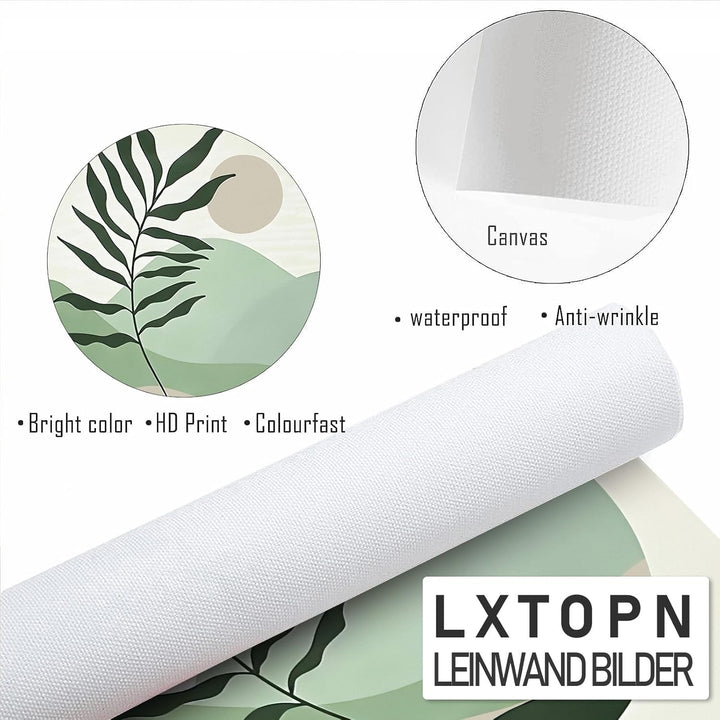 LXTOPN 3er Bohemian Poster Set, Moderne Wandbilder Poster für Wohnzimmer Schlafzimmer Deko, ohne Rah