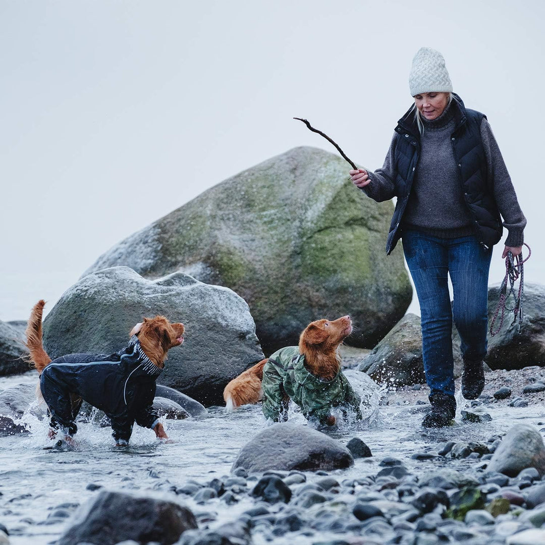 Hurtta Regenmantel für Hunde, 12M, Raven 12M raven, 12M raven