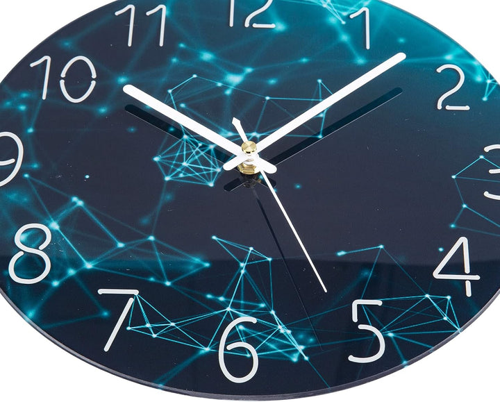 ACCSHINE Wanduhr Ohne TickgeräUsche Lautlos Modern 30cm Quarz Gross Batterie Betriebene Wanduhr Einf