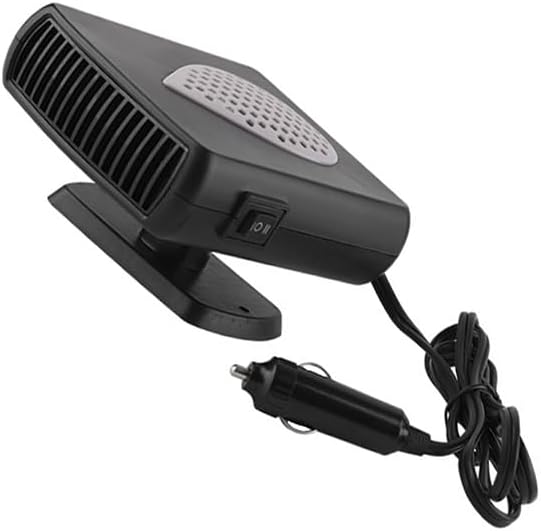 Riloer 2 in 1 tragbare Autoheizung, schnell heizbare Autoentfroster, heisser und kalter Autolüfter m