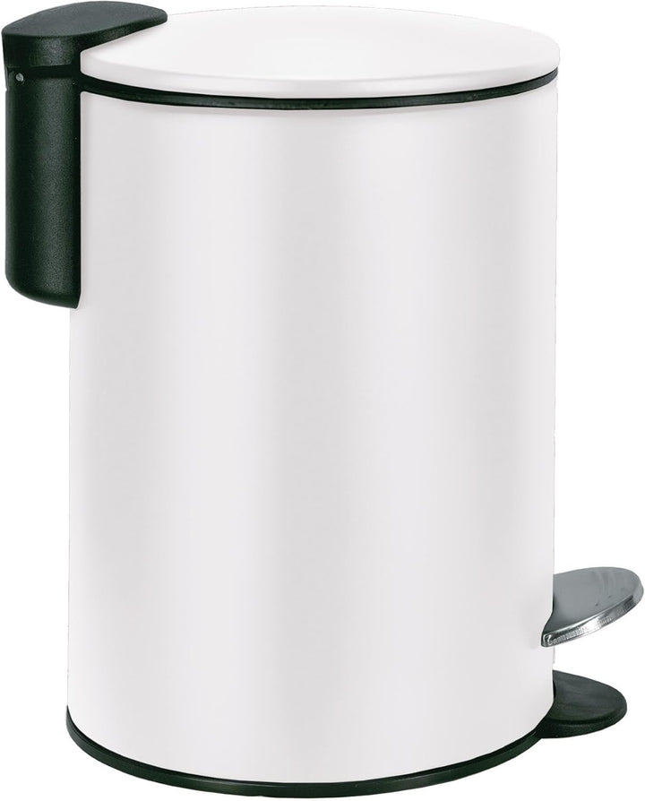 Kosmetikeimer Silence, Farbe: Weiss, Material: Metall, Grösse: Eimer 3 Liter Länge 17 cm, Breite 17