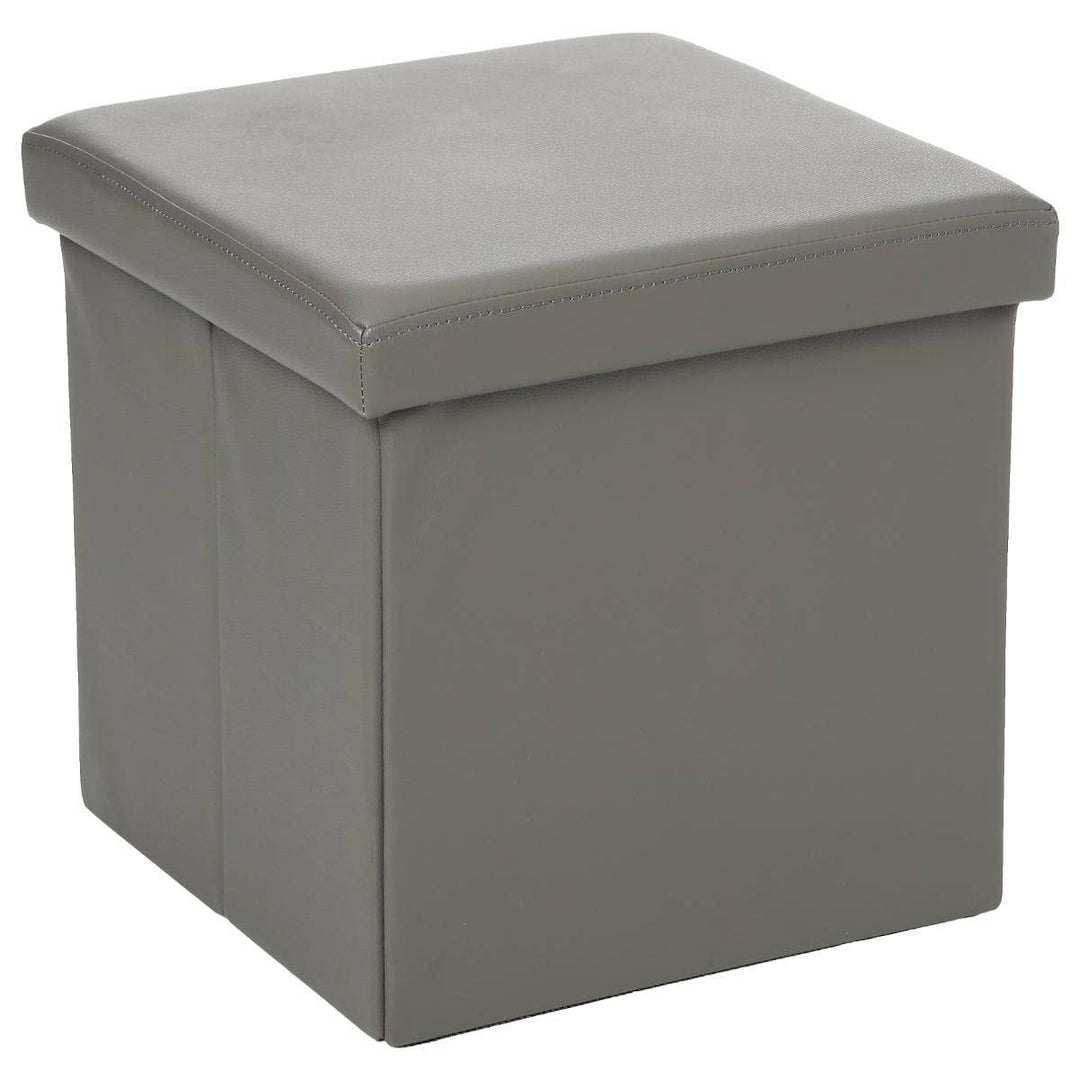 Klappbarer Sitzsack grau - Grau - Atmosphera créateur d'intérieur Grau Taupe, Grau Taupe