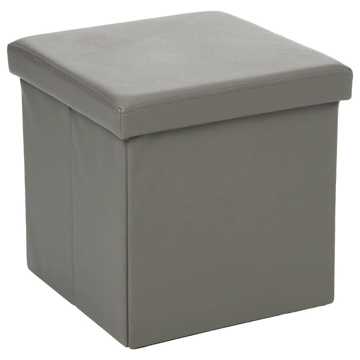 Klappbarer Sitzsack grau - Grau - Atmosphera créateur d'intérieur Grau Taupe, Grau Taupe