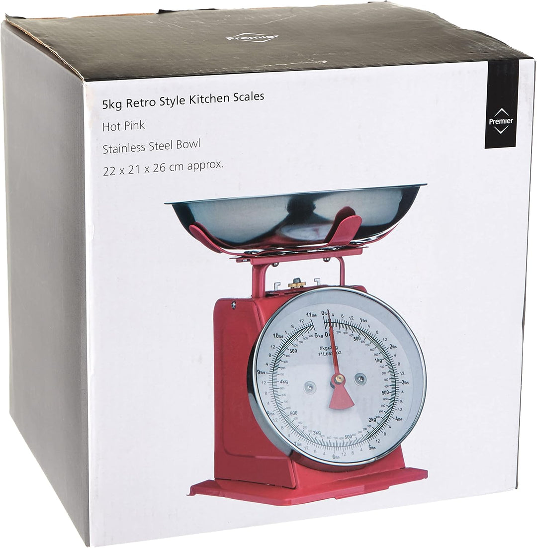 Premier Housewares Tranchiermesser, Edelstahl, Bakelitgriff Pink, Pink