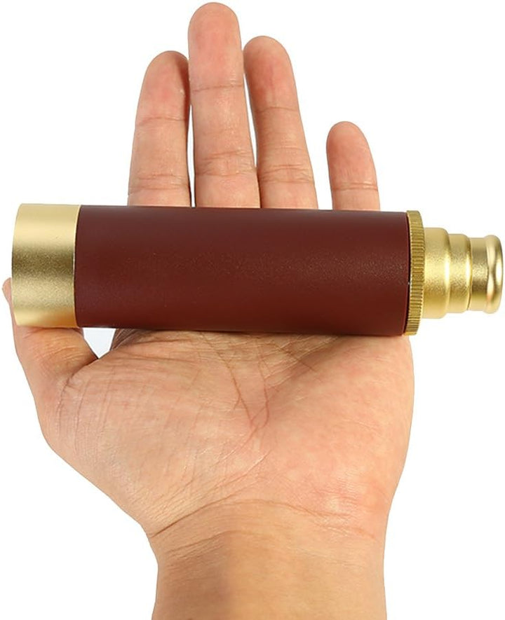 Monokular Teleskop, handgehaltenes zusammenklappbares Teleskop aus Aluminiumlegierung, 25x30 tragbar