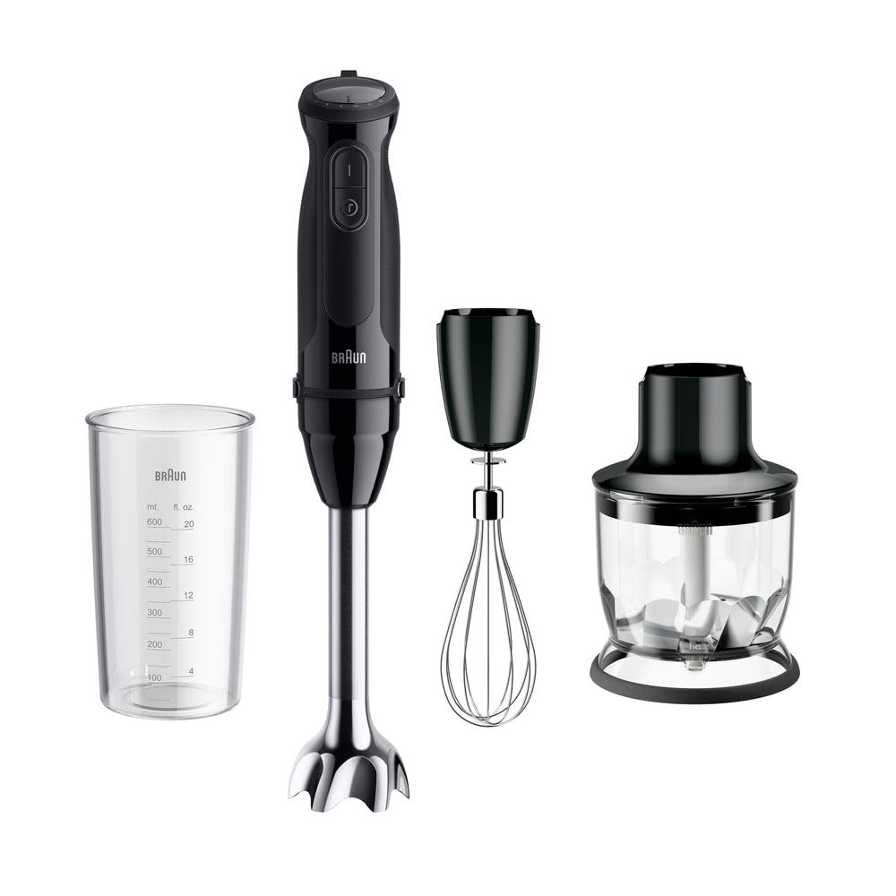 Braun MQ50202M Stabmixer-Set MultiQuick 5, schwarz