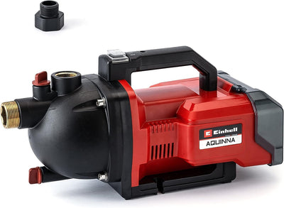 Einhell AQUINNA 36/30 Akku-Gartenpumpe Power X-Change (2 x 18V, 2-Stufen ECO-Schalter, Wassereinfüll