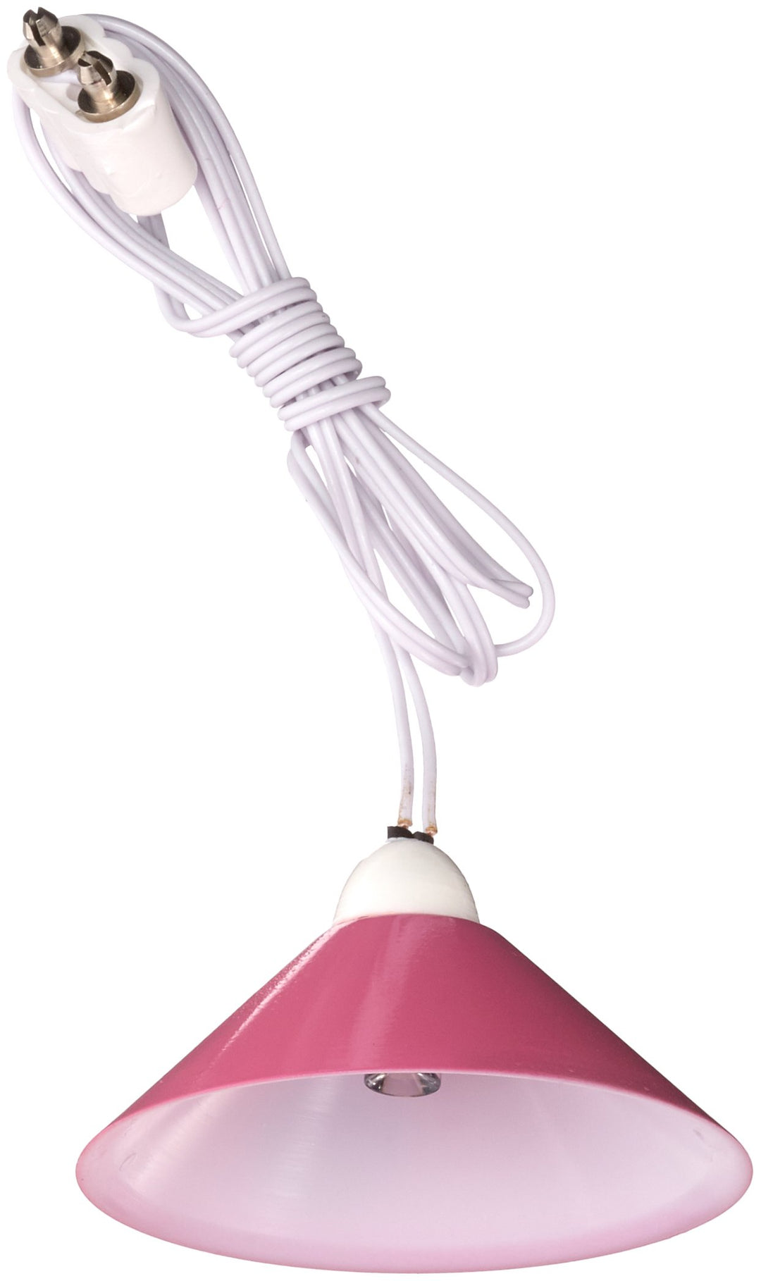 Kahlert Licht 10598 - Minipuppenzubehör - Hängelampe mit LED, rosa