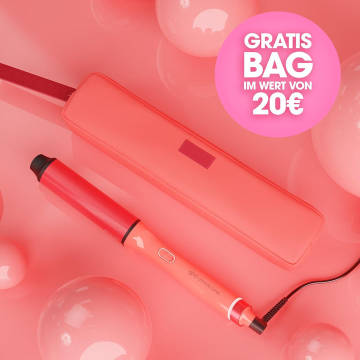 ghd chronos curve Lockenstab ohne Klammer: Fortschrittliche smarte Technologie, für Locken & Wellen,