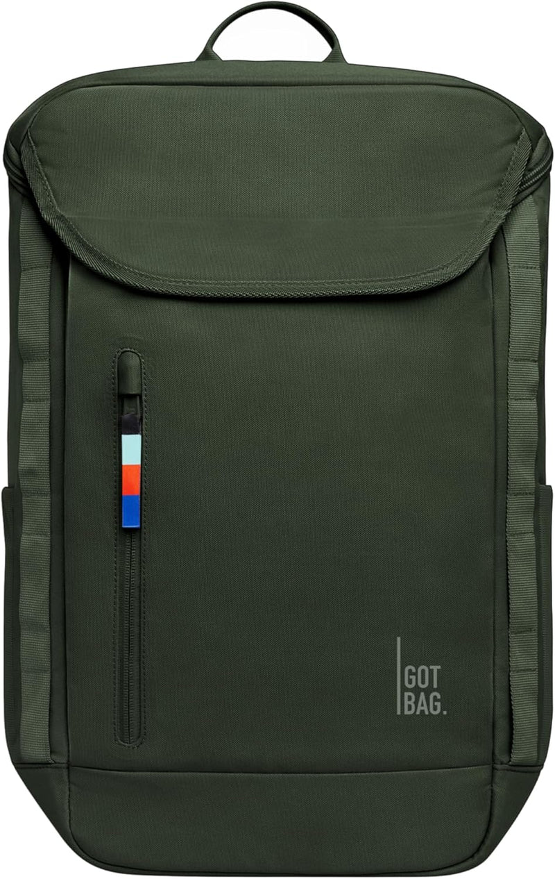 GOT BAG Rucksack Pro Pack aus Ocean Impact Plastic | Reiserucksack mit 15" Laptopfach | 25L Füllvolu