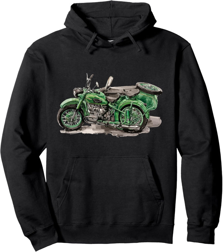 Ural Motorrad Gespanne Offroad Motorradfahrer Pullover Hoodie