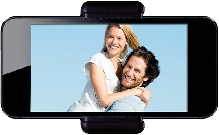 Rollei Smartphone Halterung - universeller Halter für ihr Smartphone mit 1/4“ Gewinde an der Unter-
