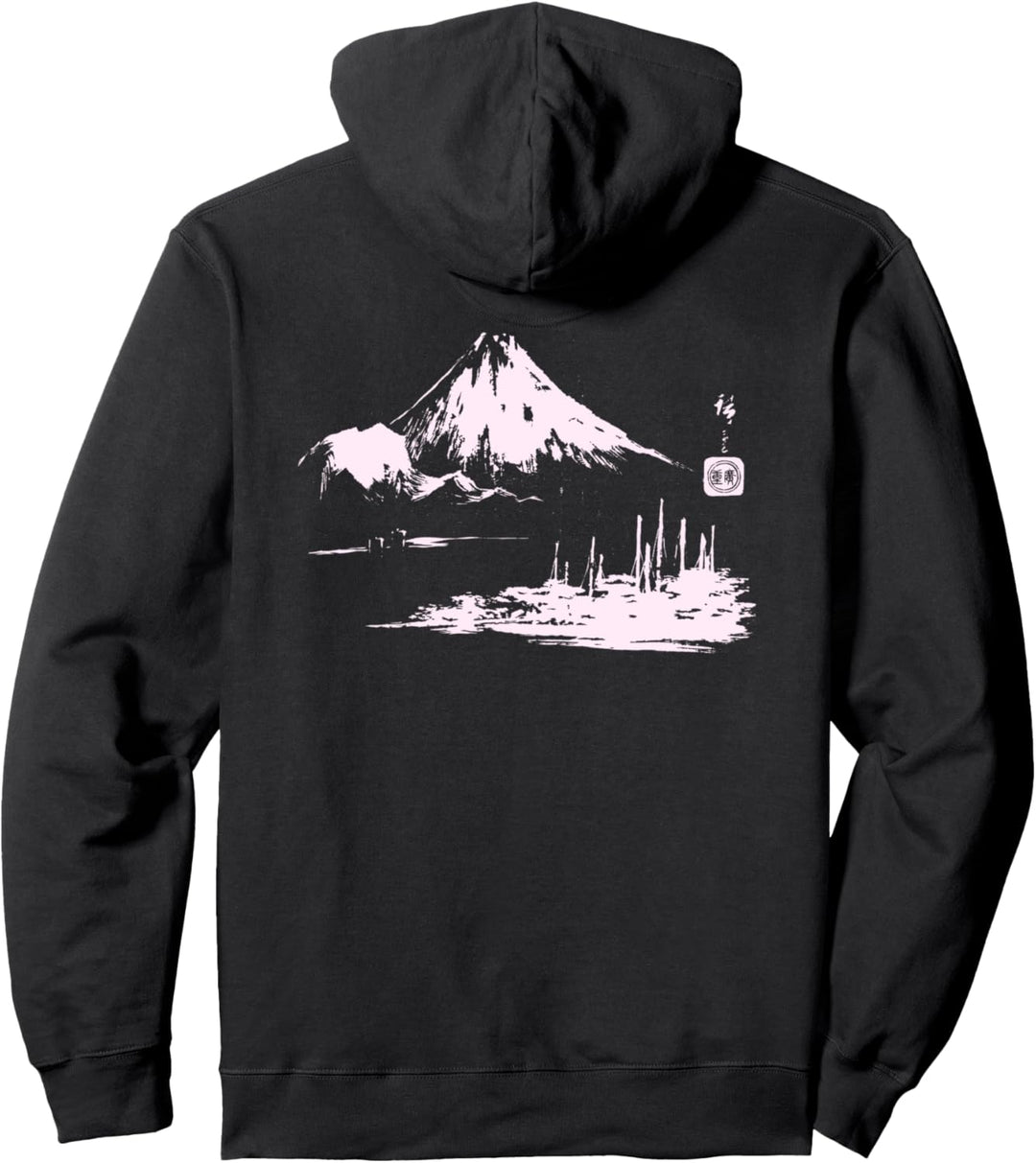 Berühmte Japanische Kunst Seikenji Fuji Hiroshige Stilvoll Pullover Hoodie