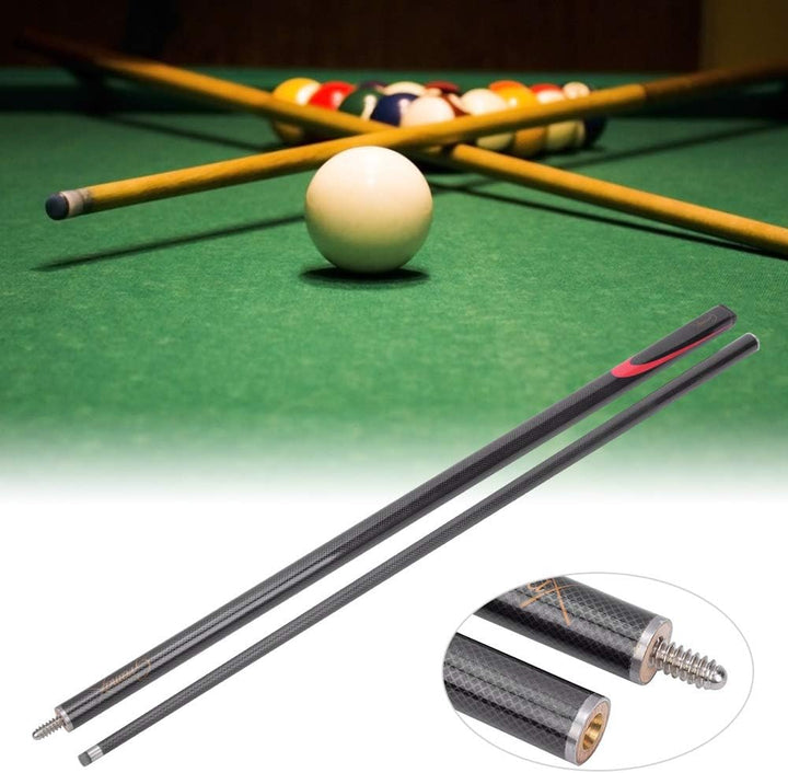 Billard Queue Sticks, Professionelle 9 mm Carbon Billard Queue, Hochwertiger Pool Queue Stick für Sn