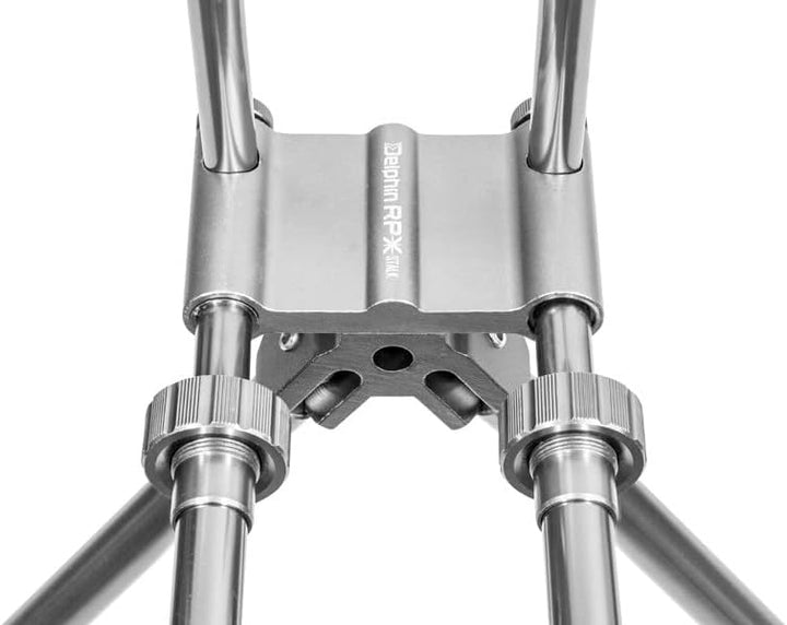Delphin RPX Stalk, Rodpod, Rutenhalter, Silber, 75x66 cm