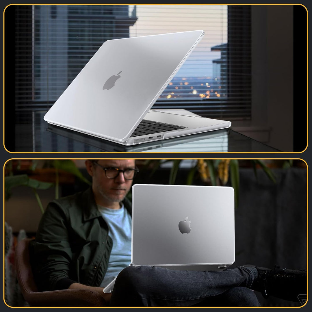 Fintie Hülle Kompatibel mit MacBook Air 13.6 Zoll M5 M4 M3 M2 A3449 A3240 A3113 A2681 (2026-2022), [