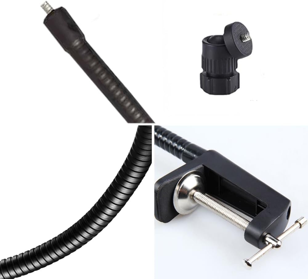 Etucro Webcam Stand 27" Verstellbare Schwanenhals Desktop Kamera Mount Hoder for Logitech Webcam C92