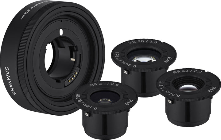 Samyang - Remaster Slim AF - DREI Brennweiten – 21 mm, 28 mm und 32 mm – mit einem einzigen Linsenmo